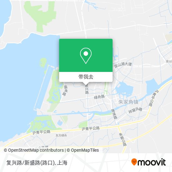 复兴路/新盛路(路口)地图