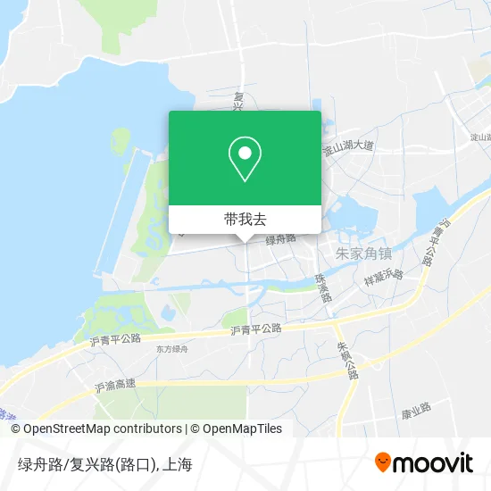 绿舟路/复兴路(路口)地图
