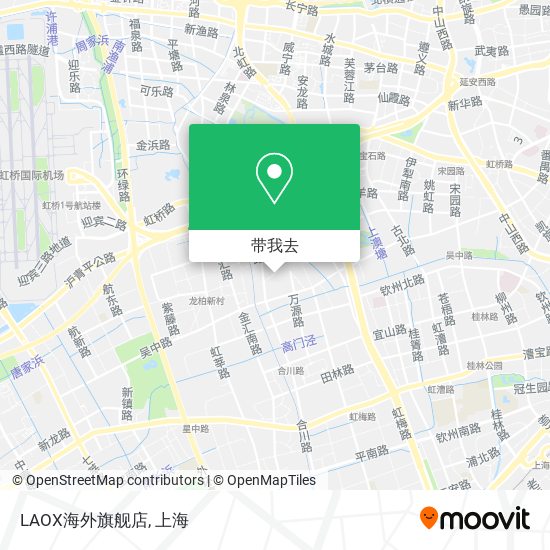 LAOX海外旗舰店地图