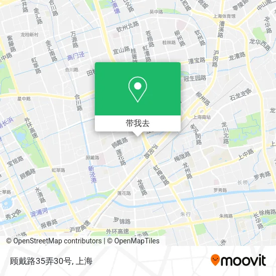 顾戴路35弄30号地图