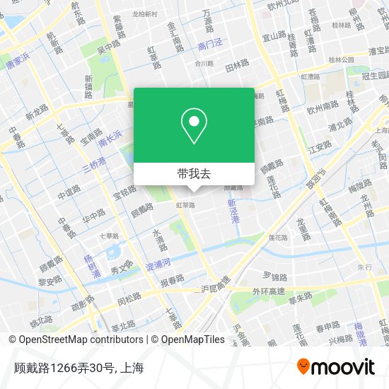 顾戴路1266弄30号地图