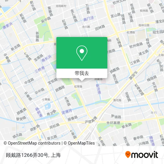 顾戴路1266弄30号地图