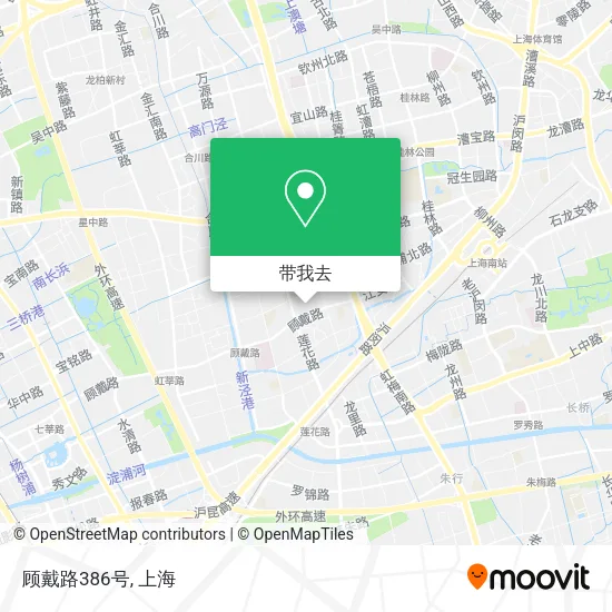 顾戴路386号地图