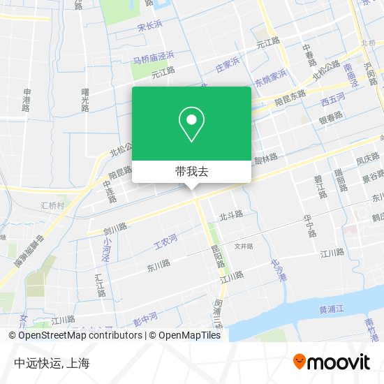 中远快运地图