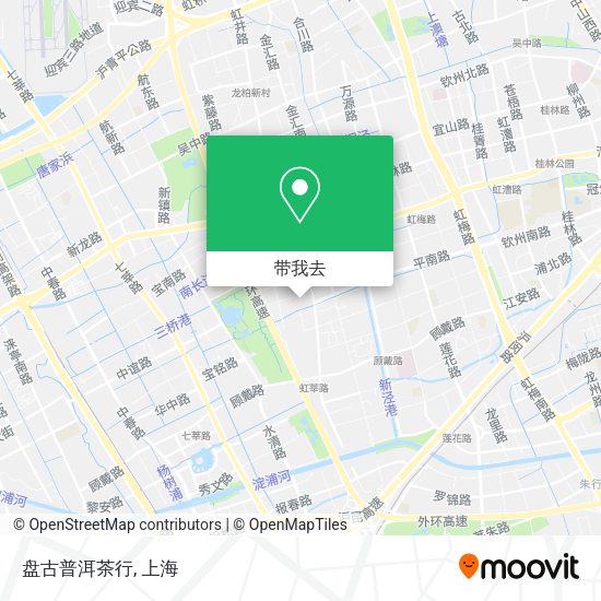 盘古普洱茶行地图