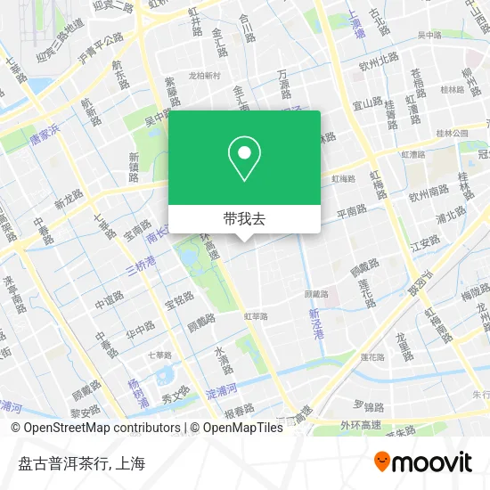 盘古普洱茶行地图