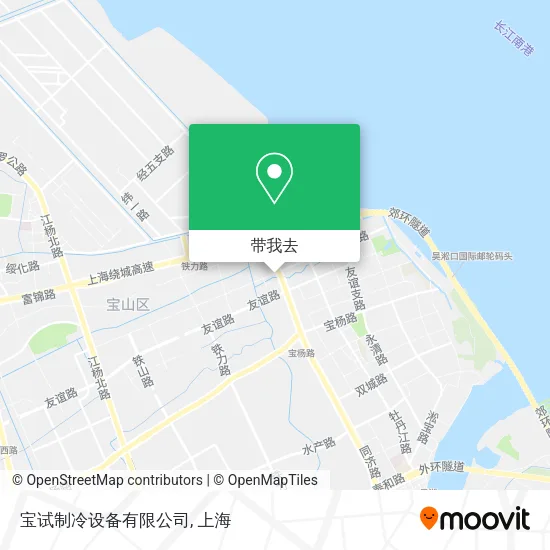 宝试制冷设备有限公司地图