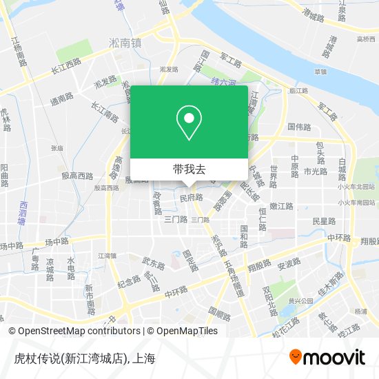 虎杖传说(新江湾城店)地图