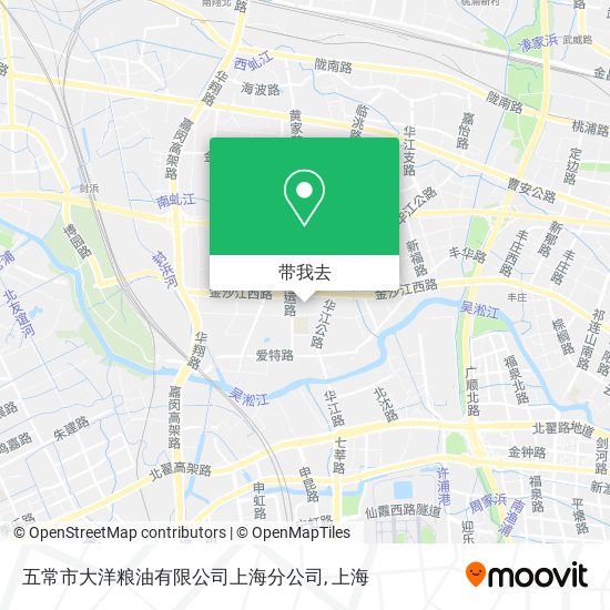 五常市大洋粮油有限公司上海分公司地图