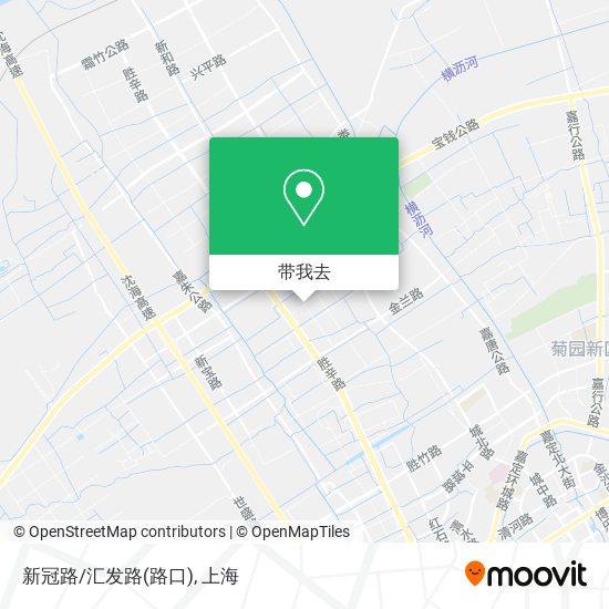 新冠路/汇发路(路口)地图