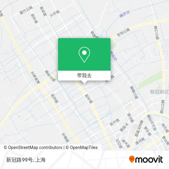 新冠路99号地图