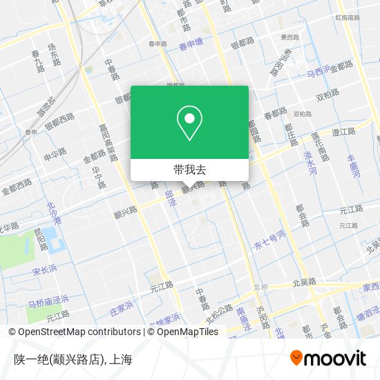 陕一绝(颛兴路店)地图