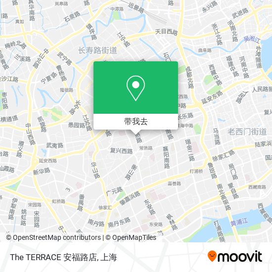 The TERRACE 安福路店地图