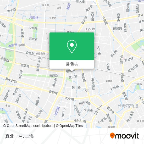 真北一村地图
