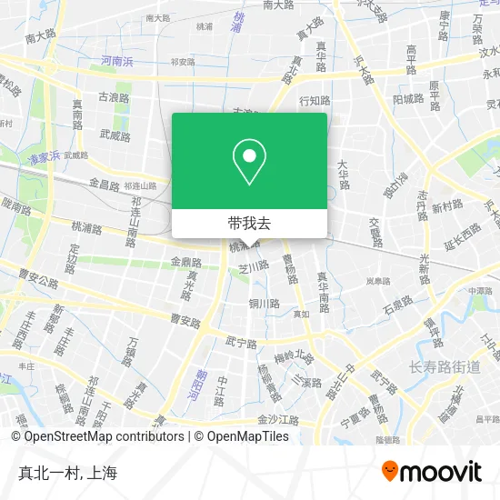 真北一村地图