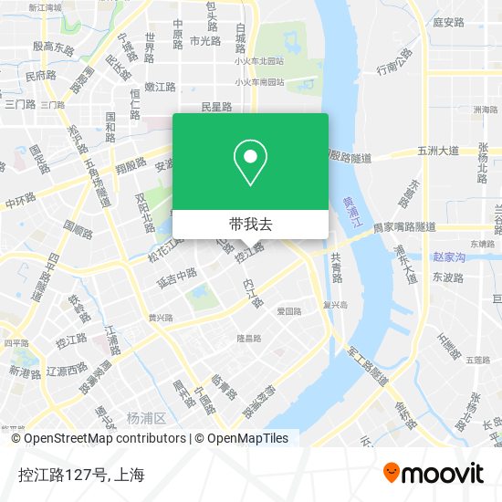 控江路127号地图