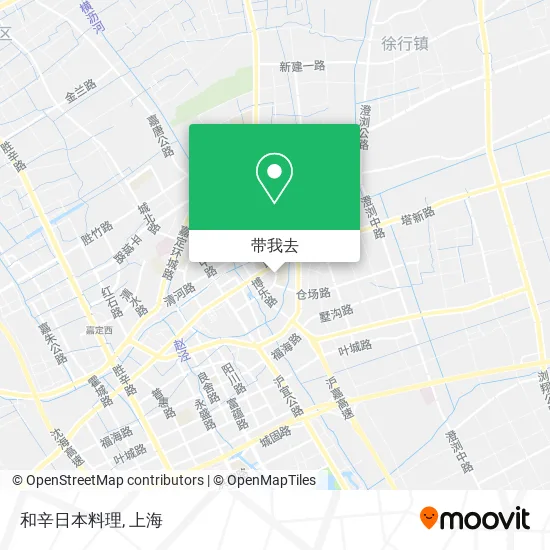 和辛日本料理地图