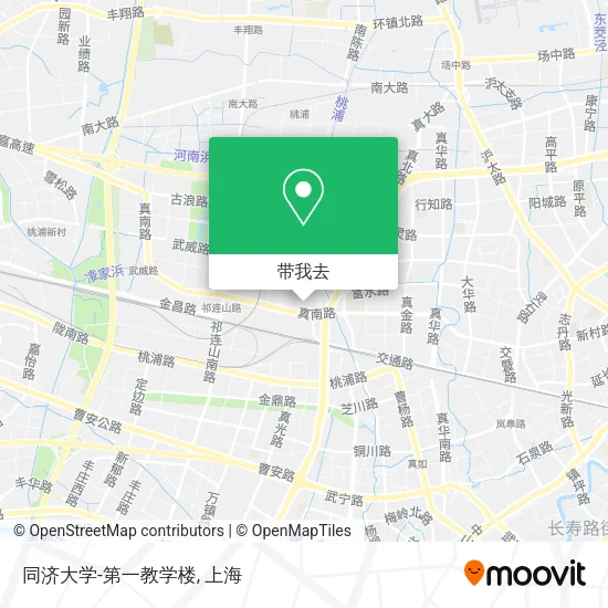 同济大学-第一教学楼地图