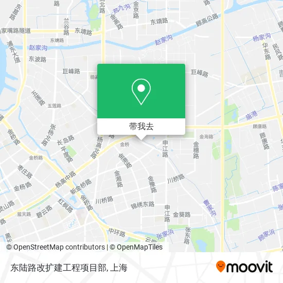 东陆路改扩建工程项目部地图