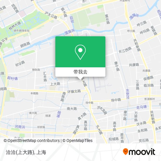 洽洽(上大路)地图