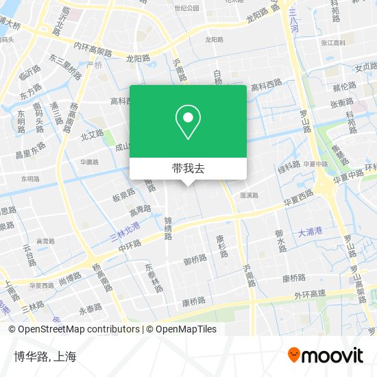 博华路地图