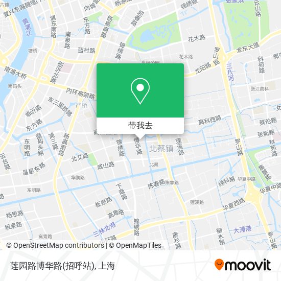 莲园路博华路(招呼站)地图