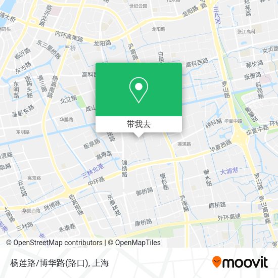 杨莲路/博华路(路口)地图