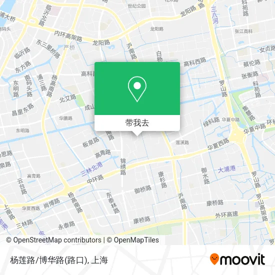 杨莲路/博华路(路口)地图