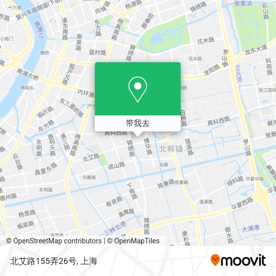 北艾路155弄26号地图