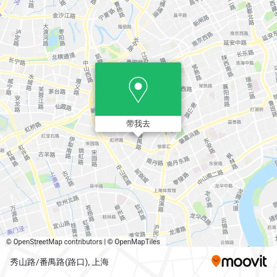 秀山路/番禺路(路口)地图