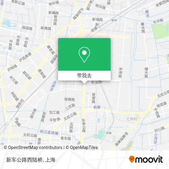 新车公路西陆桥地图