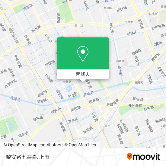 黎安路七莘路地图