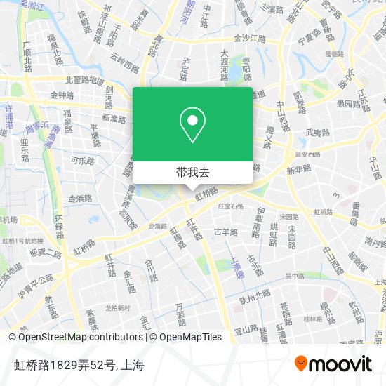 虹桥路1829弄52号地图