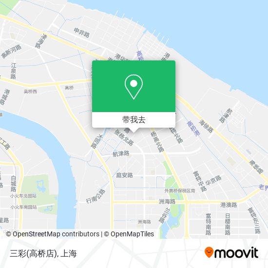 三彩(高桥店)地图