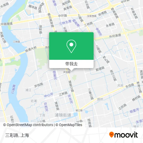 三彩路地图