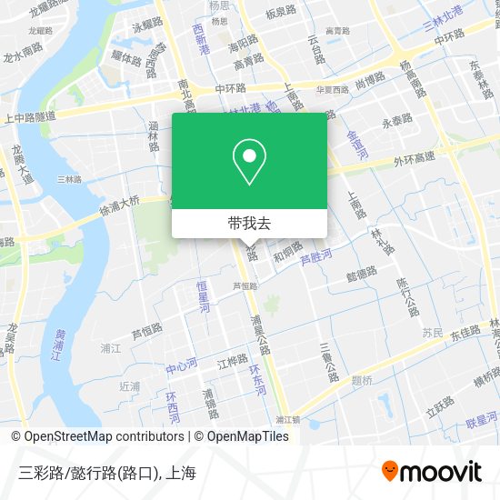 三彩路/懿行路(路口)地图
