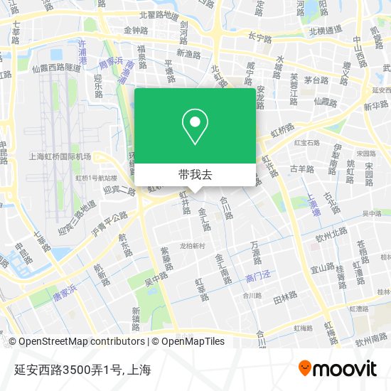 延安西路3500弄1号地图