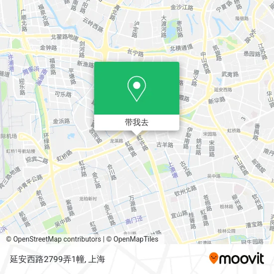 延安西路2799弄1幢地图