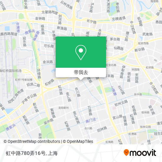 虹中路780弄16号地图