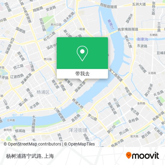 杨树浦路宁武路地图