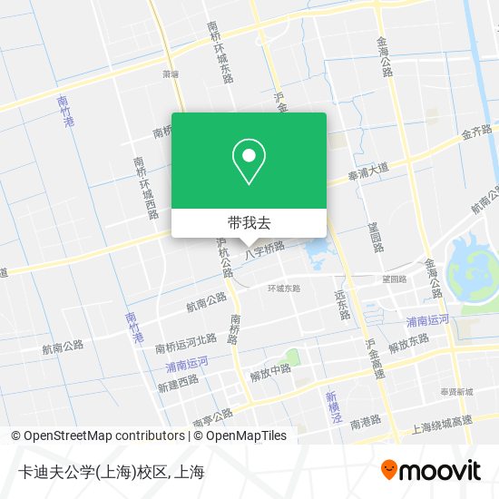 卡迪夫公学(上海)校区地图