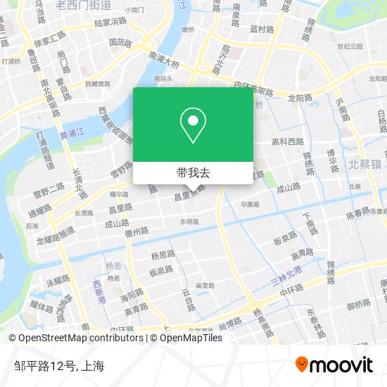 邹平路12号地图