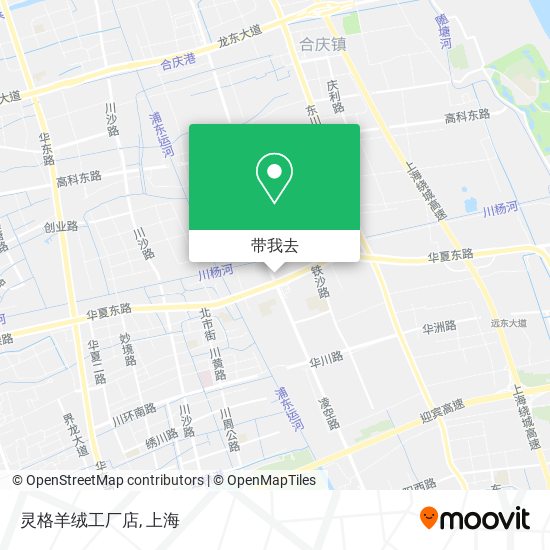 灵格羊绒工厂店地图