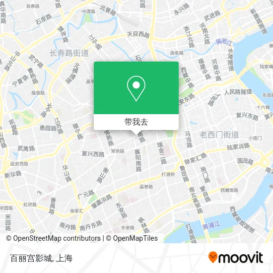 百丽宫影城地图