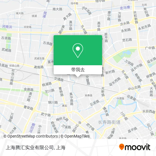上海腾汇实业有限公司地图