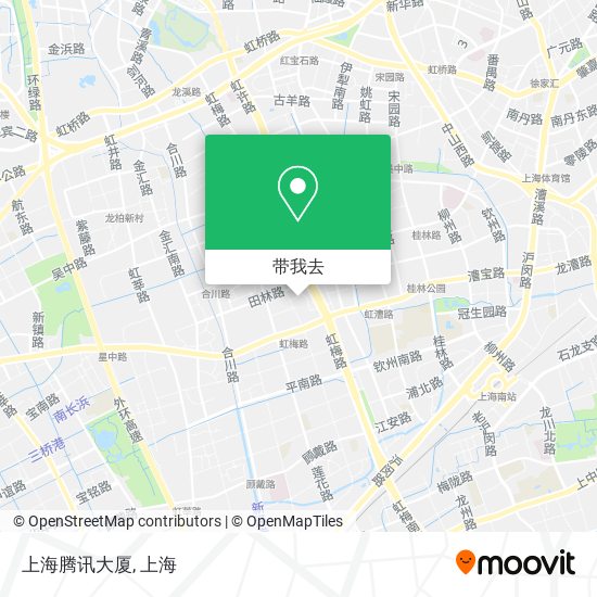 上海腾讯大厦地图