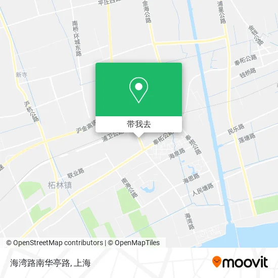海湾路南华亭路地图