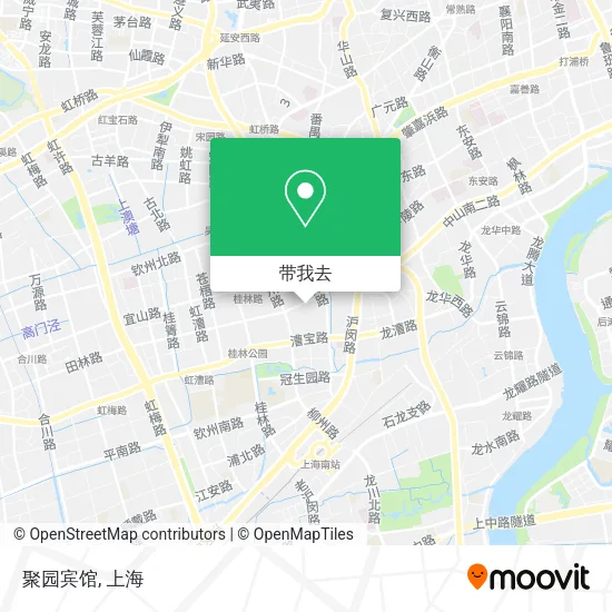 聚园宾馆地图