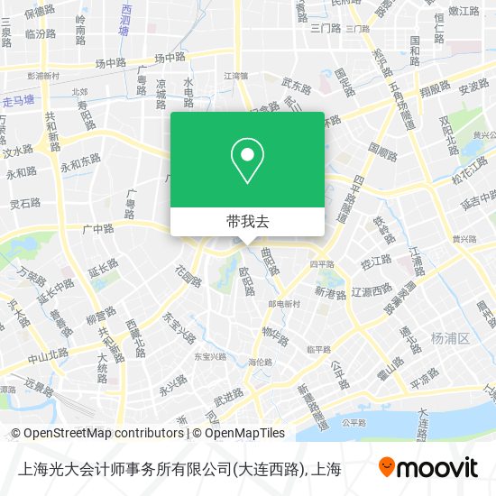上海光大会计师事务所有限公司(大连西路)地图