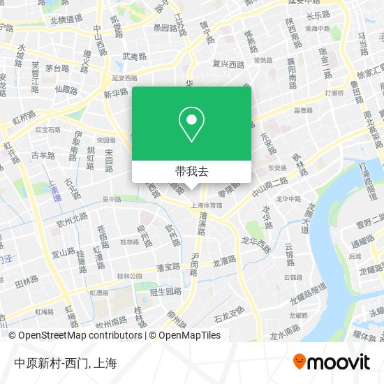 中原新村-西门地图